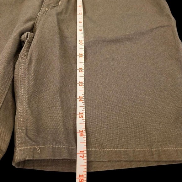 Carhartt Canvas Carpenter Shorts Womens Sz 6, 8 Inch Inseam - Picture 4 of 8
